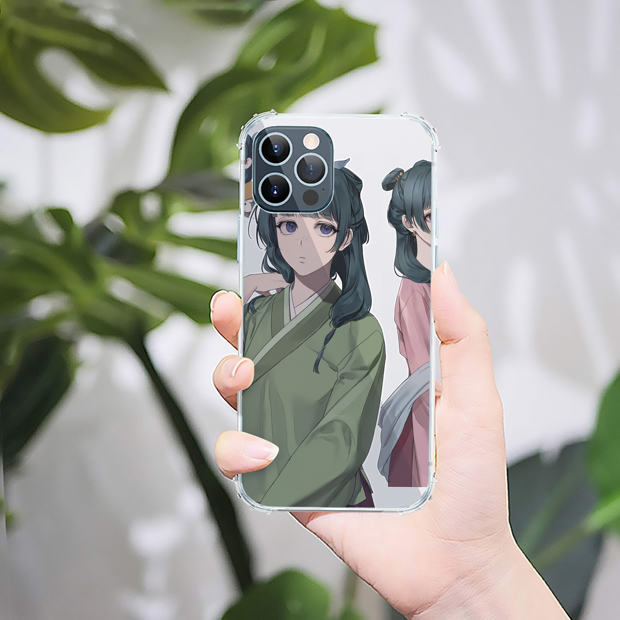 （画像用） 薬屋のひとりごと The Apothecary Diaries 【iPhone 12シリーズ対応】透明スマホケース（クリアソフトケース）